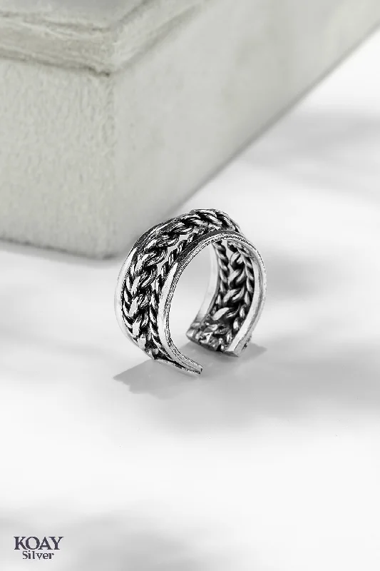 Sculpted cocktail rings-Boho Ring (011)