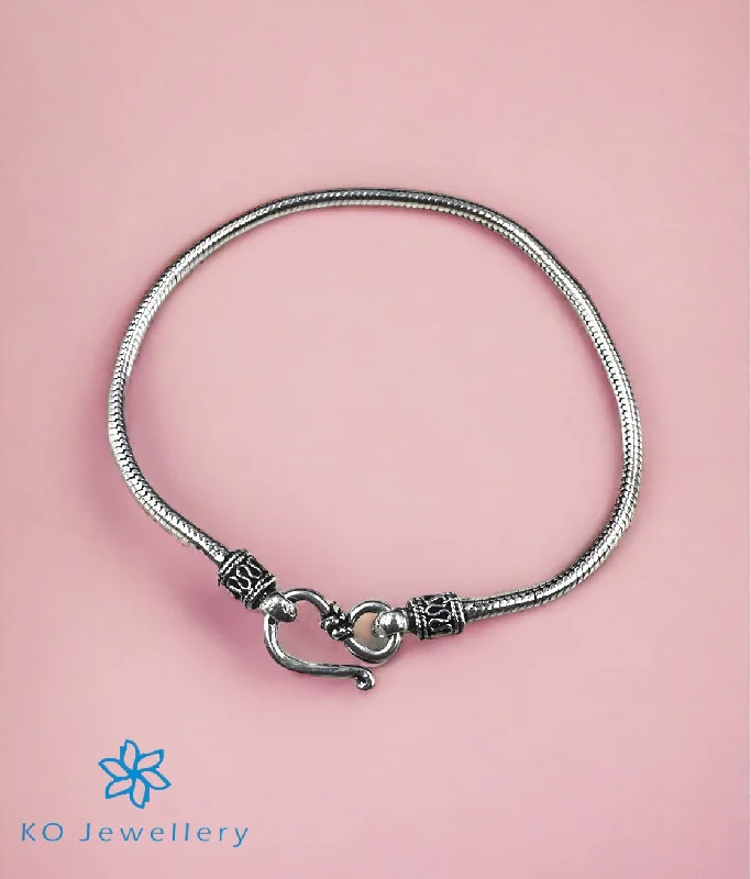 Mystic eye bangles-The Eena Silver Bracelet