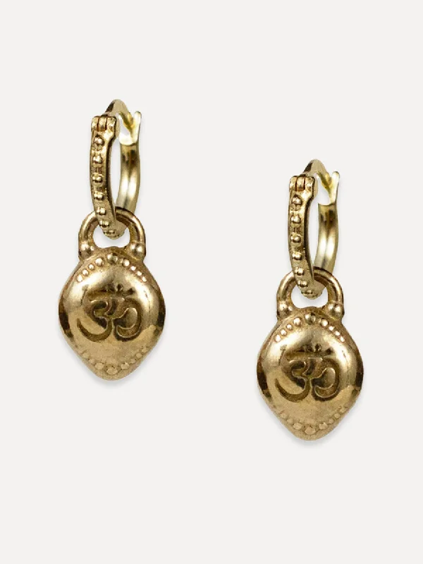 Om Earrings "oneness with all"