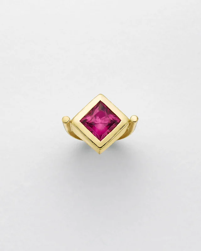 Whimsical rings-La Crème Pink Tourmaline Cocktail Ring