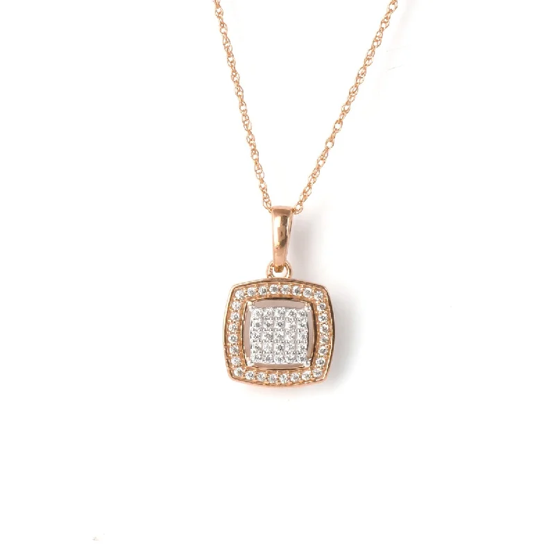 Rose Gold Plated on Silver