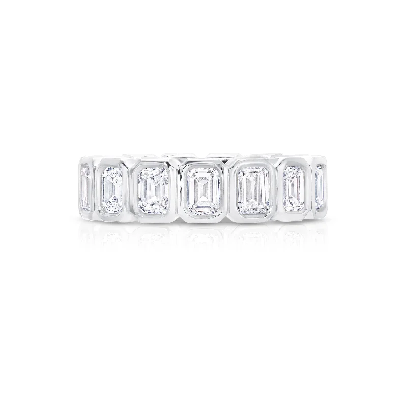 Stone cluster rings-NS Nova Eternity Band