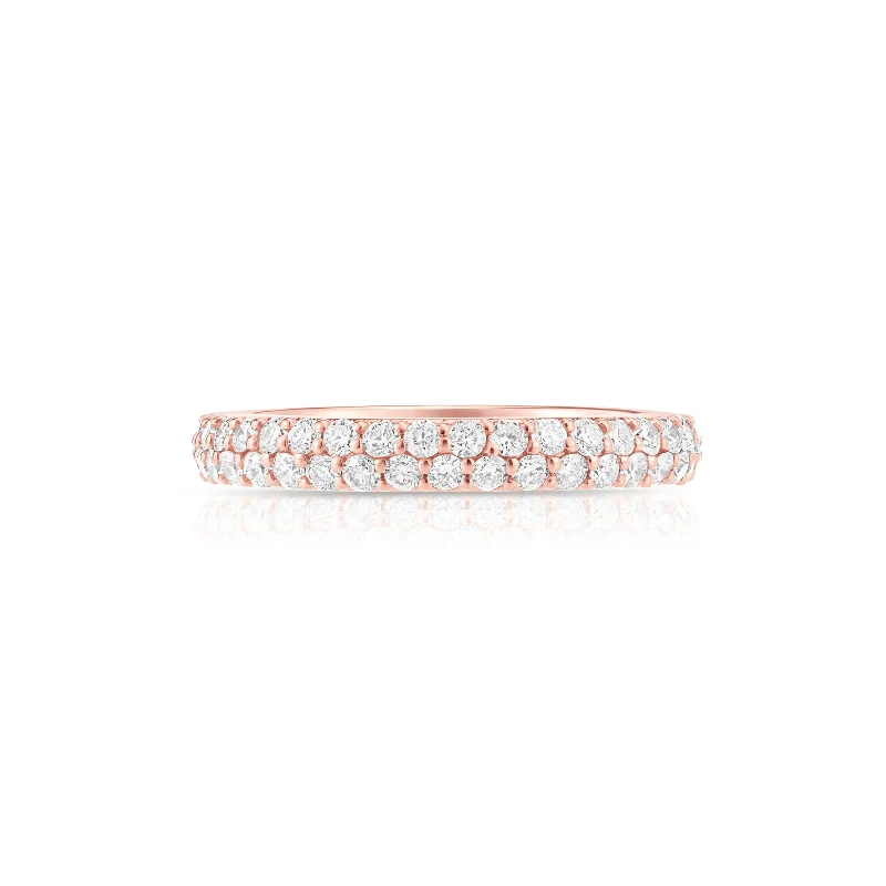 Tiny stack rings-Eternity Ring