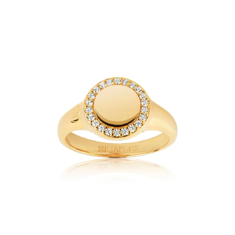 Oval gem rings-Ring Follina Piccolo