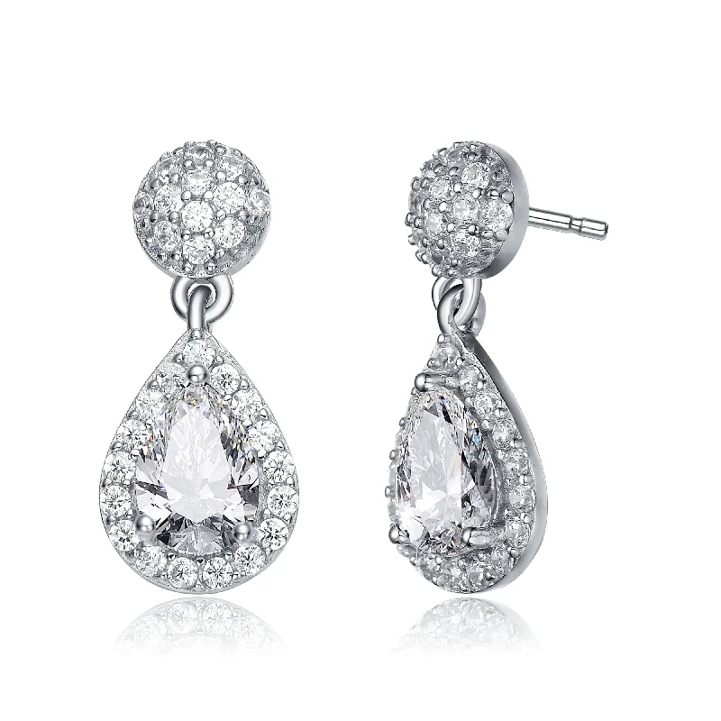 Constance Midi Pear Drop Earrings