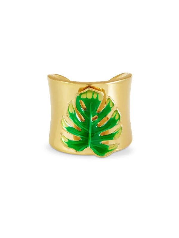 High gloss rings-Chunky Tropical Ring