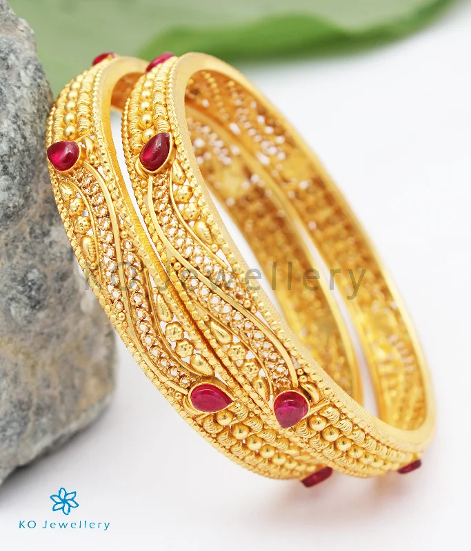 Sleek form bangles-The Samstara Silver Kemp Bangle (Size 2.2/2.4/2.6/2.8)