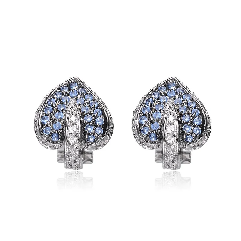 Emma Zirconia Spade Earrings