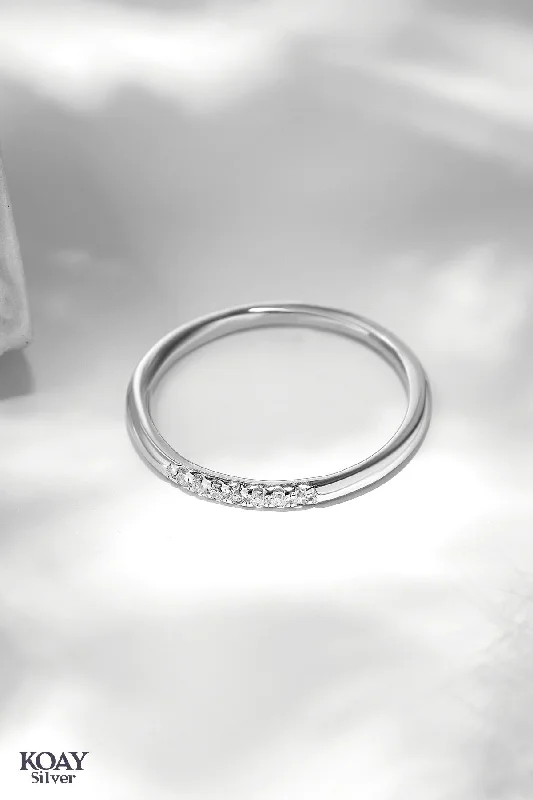 Open frame rings-Zircon (024) Ring