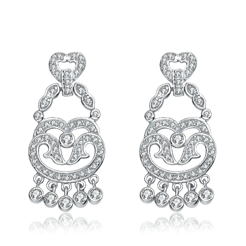 Emma Accent Chandelier Earrings