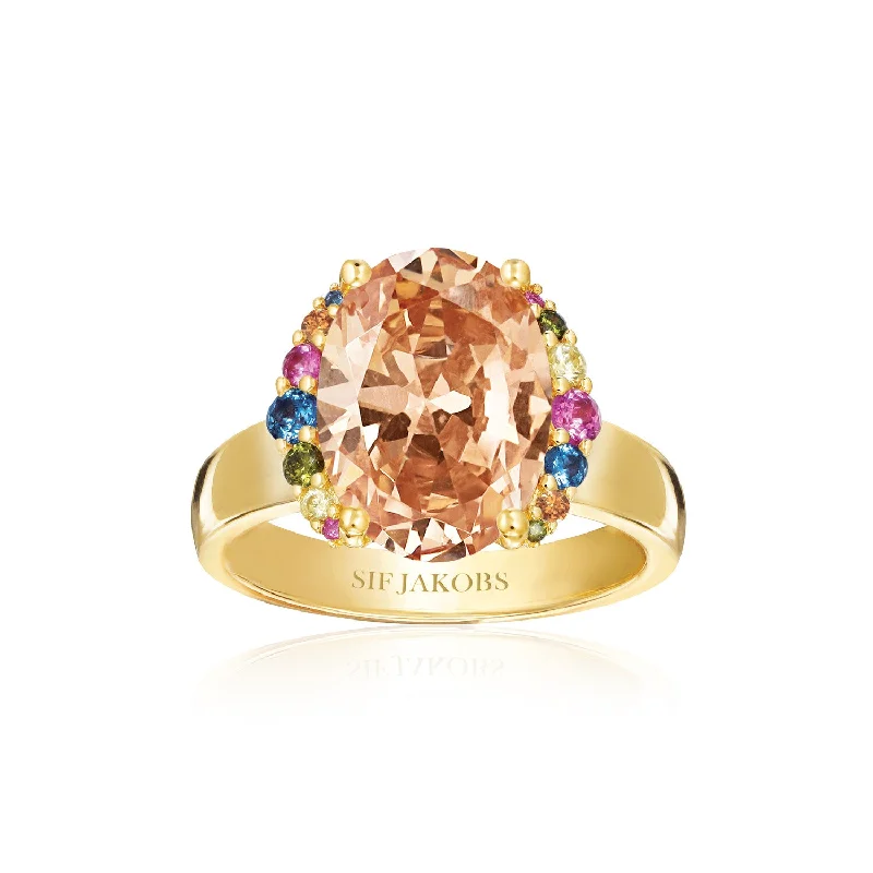 Astro theme rings-Ellisse Grande Ring