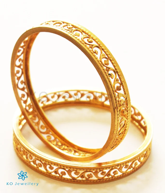 Dainty charm bangles-The Kanya Silver Bangle (Size/2.2/2.4/2.8)