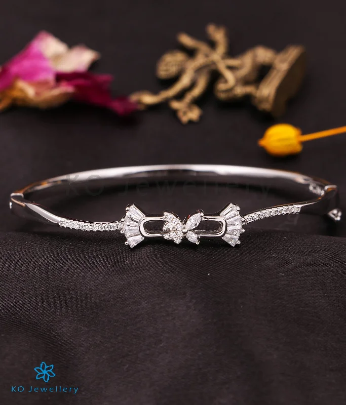 Full moon bangles-The Carola Silver Bracelet