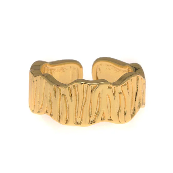 Satin band rings-Scratch Ring