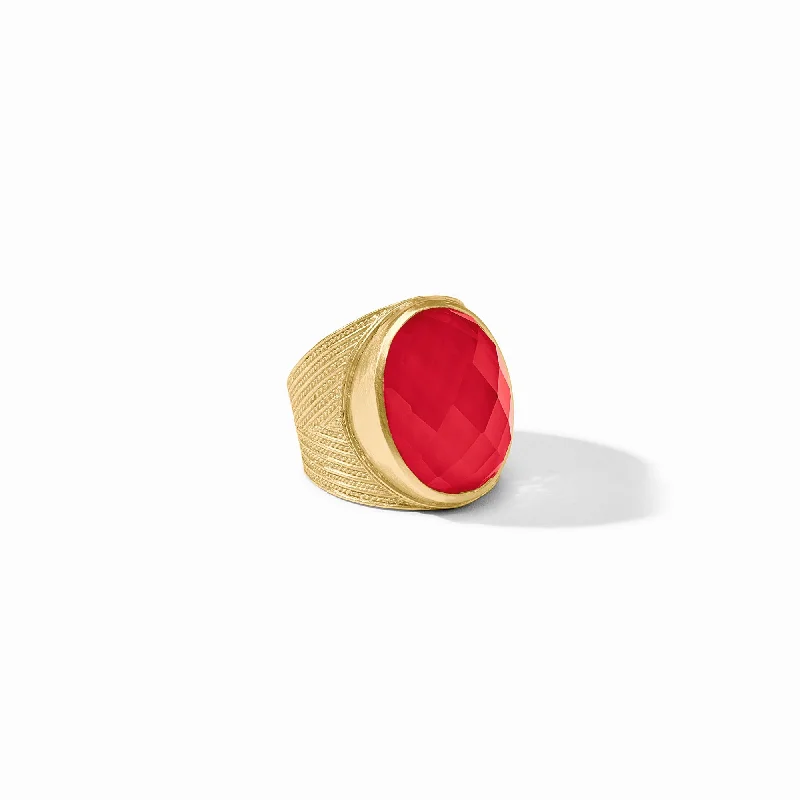 Solid gem rings-Verona Statement Ring