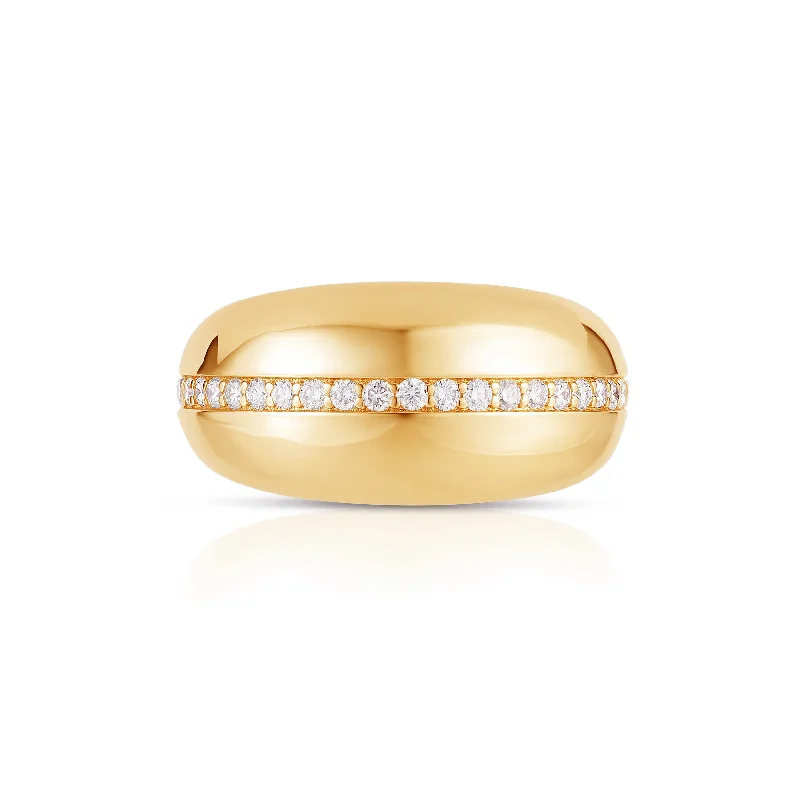 Pure eternity rings-Diamond Bubble Ring